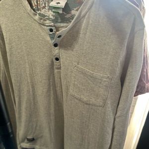 Men's Cream LRG Long sleeves Shirt